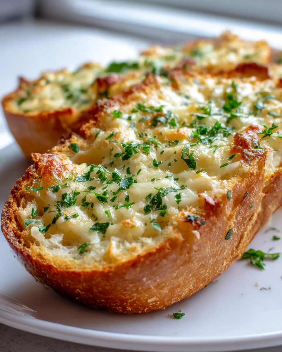 Ultimate Cheesy Garlic Bread: Homemade Pizzeria Perfection!