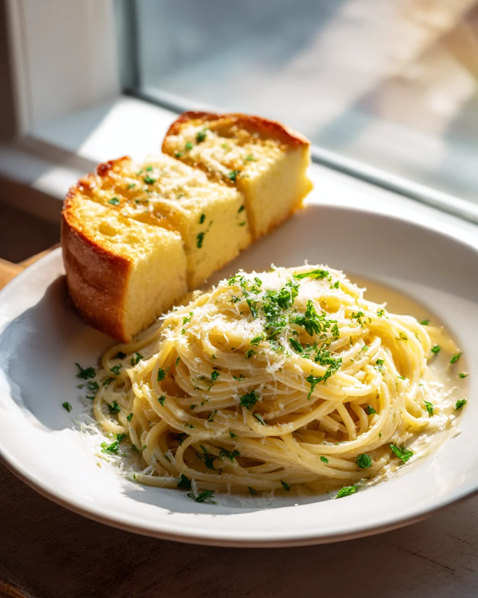 Easy Spaghetti Garlic Bread Recipe - Delicious & Quick!
