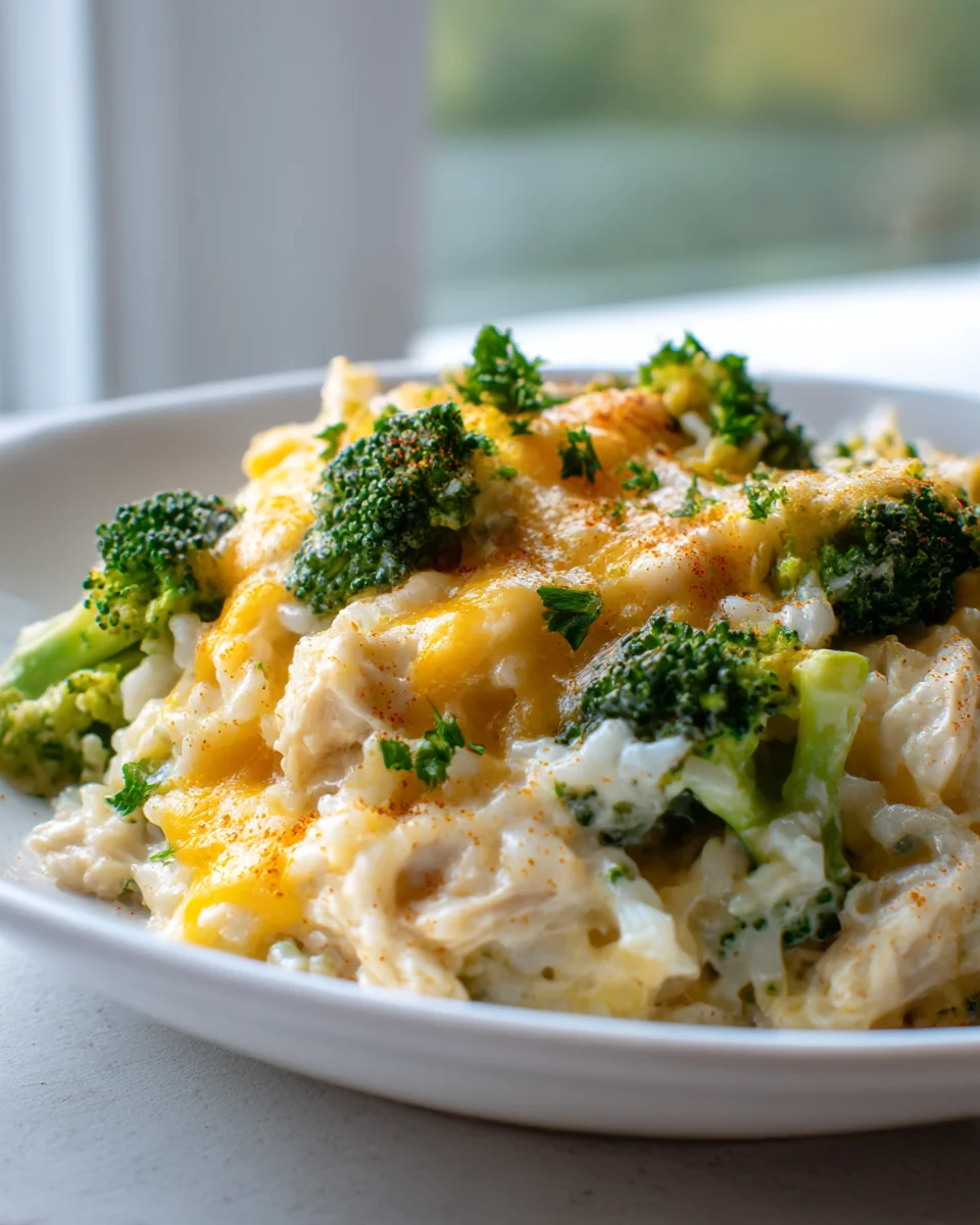 Chicken Broccoli Rice Casserole: Easy Weeknight Meal!