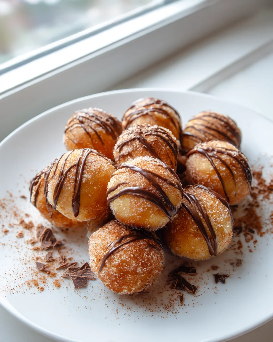 Irresistible Sweet Churro Donut Bites - Your New Favorite!