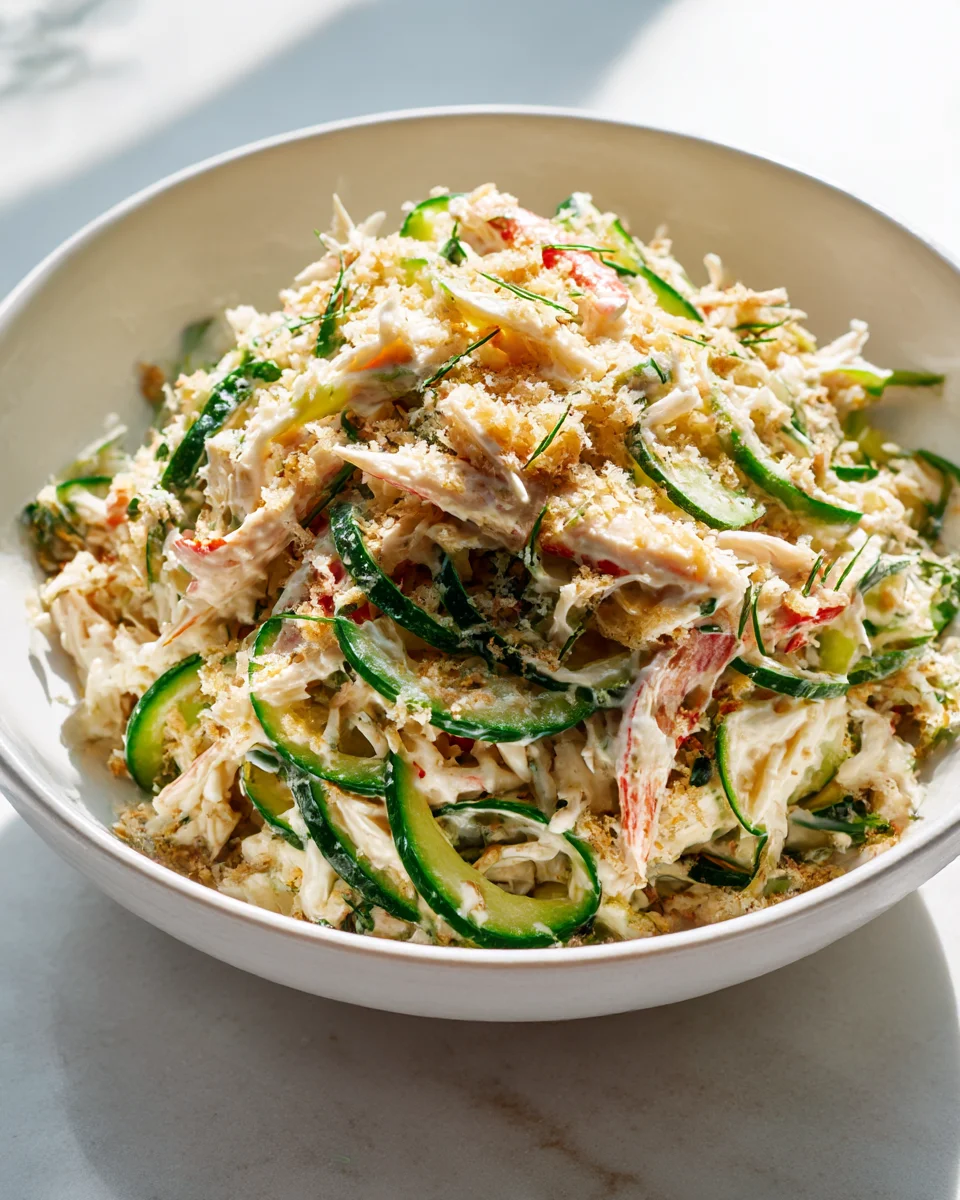 Crab Cucumber Salad Recipe: Quick, Fresh & Delicious!