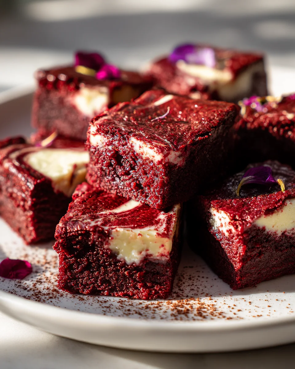 Irresistible Homemade Red Velvet Brownie Bites Recipe - Quick Treat!