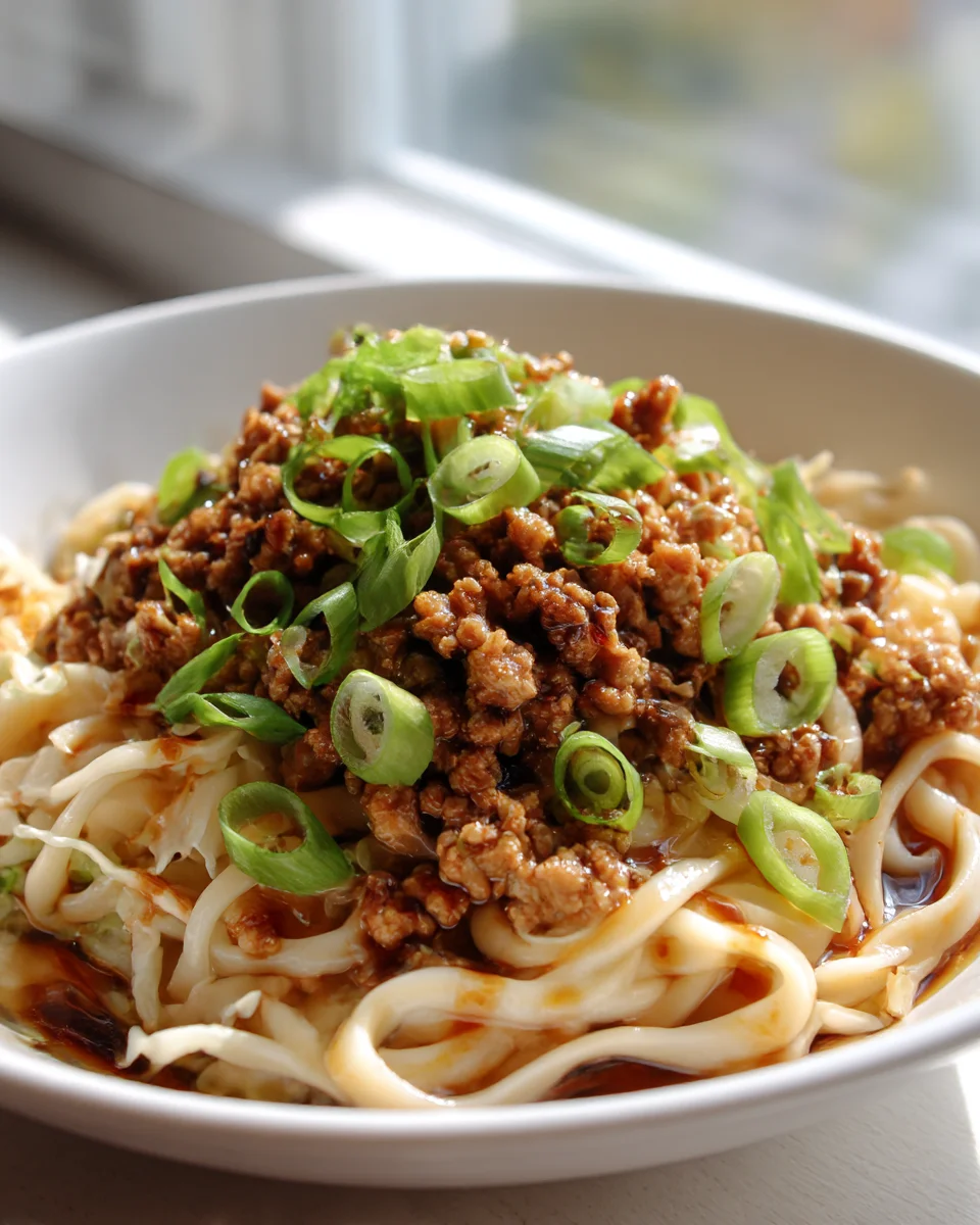 Easy Beef Potsticker Noodle Bowl Recipe: Quick & Delicious