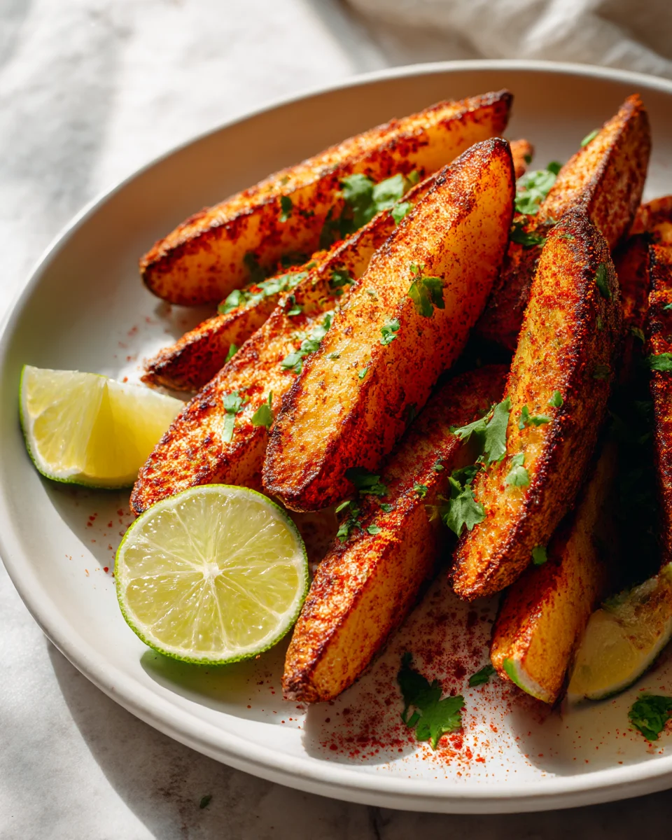Chili Lime Potato Wedges: Zesty, Bold & Easy Recipe!