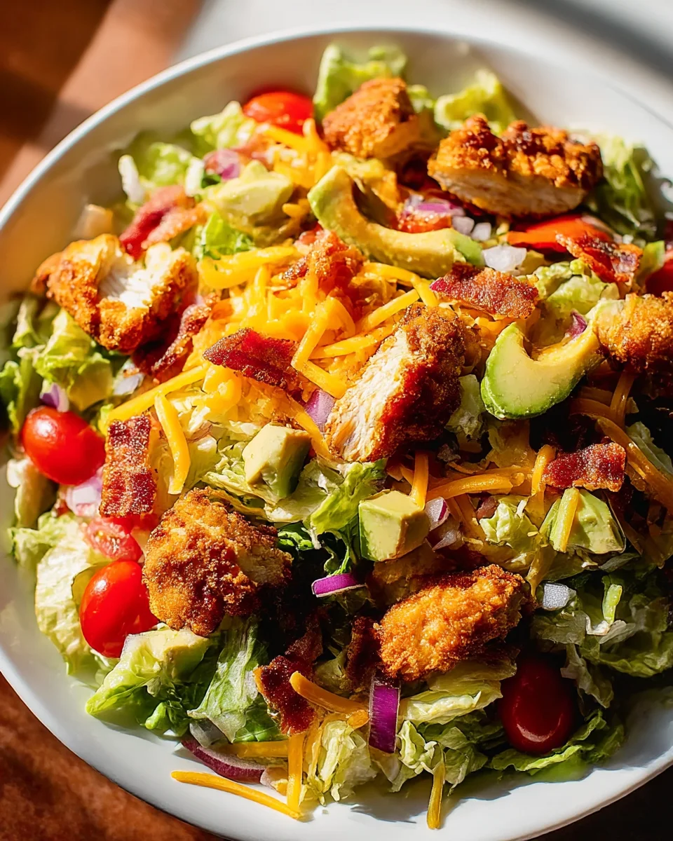 Crispy Chicken Salad: Crunchy, Fresh, and Deliciously Healthy!