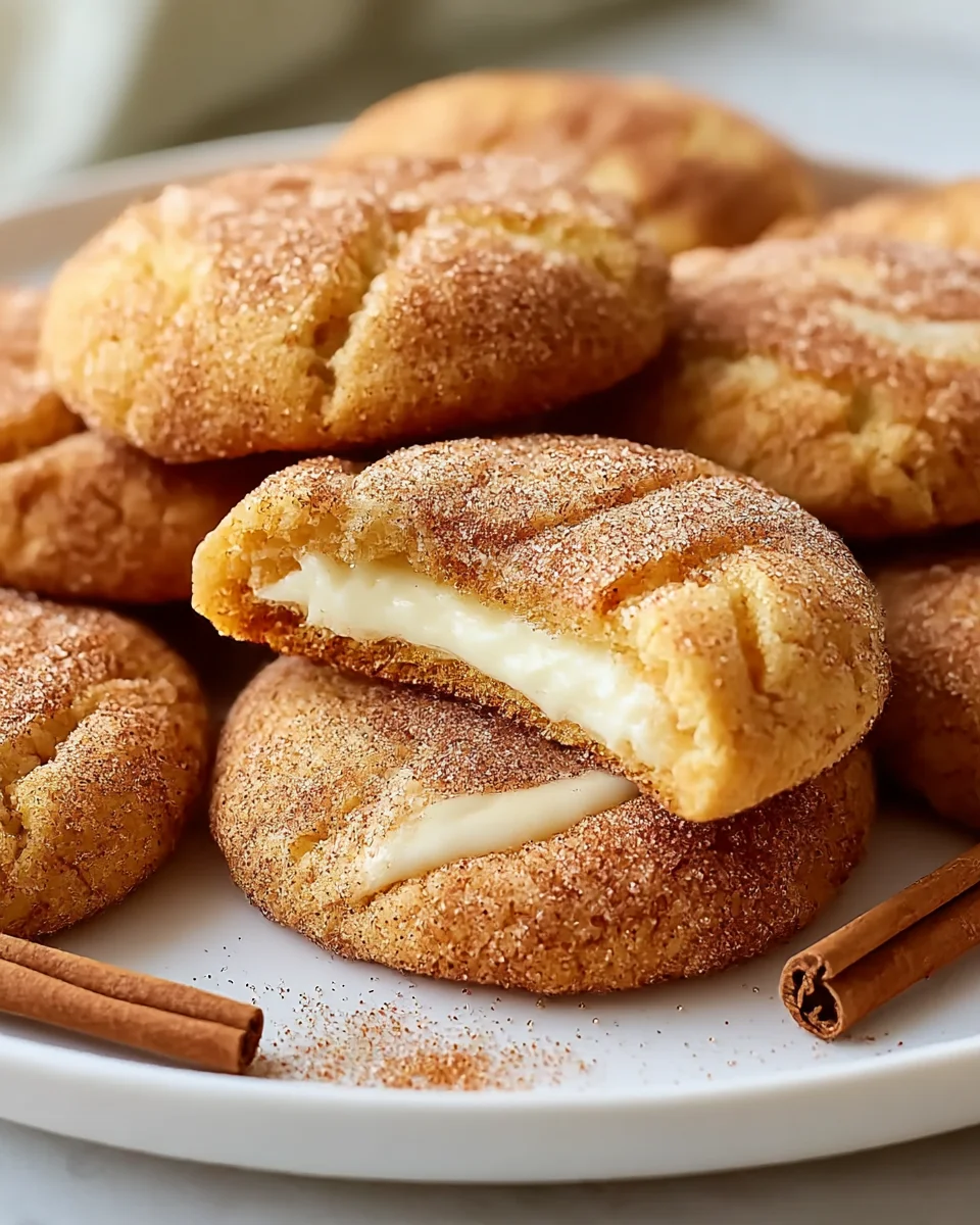 Delicious Cinnamon Cream Cheese Stuffed Cookies Recipe