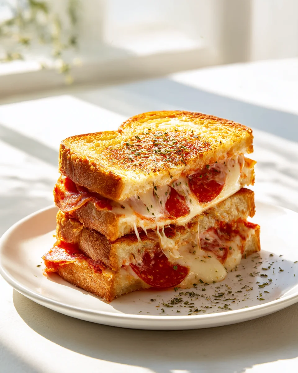 Pizza Grilled Cheese: The Ultimate Must-Try Recipe!