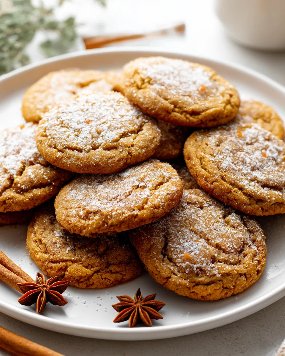 Easy Chewy Pumpkin Spice Cookies: Your New Favorite Fall Dessert