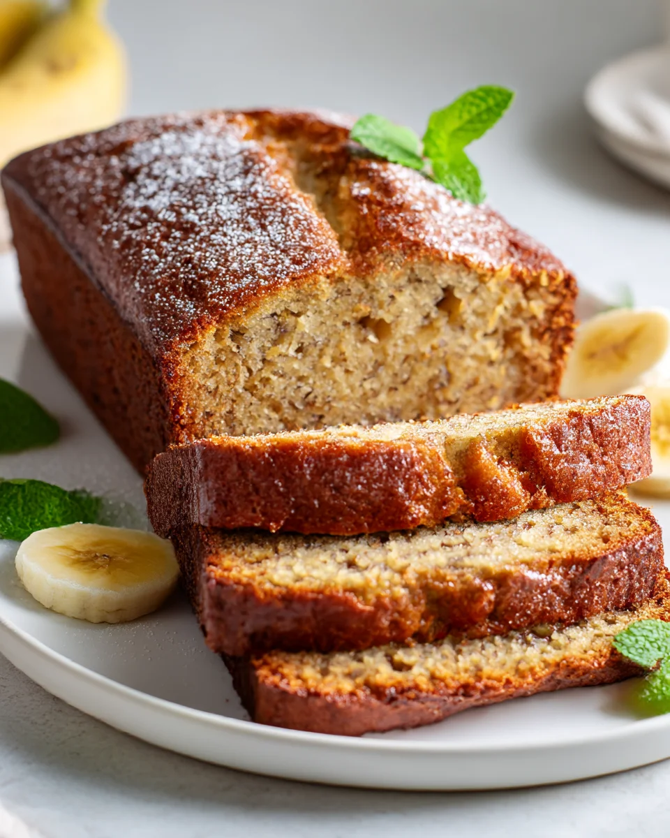 Classic Banana Bread Loaf Recipe: Moist & Easy!