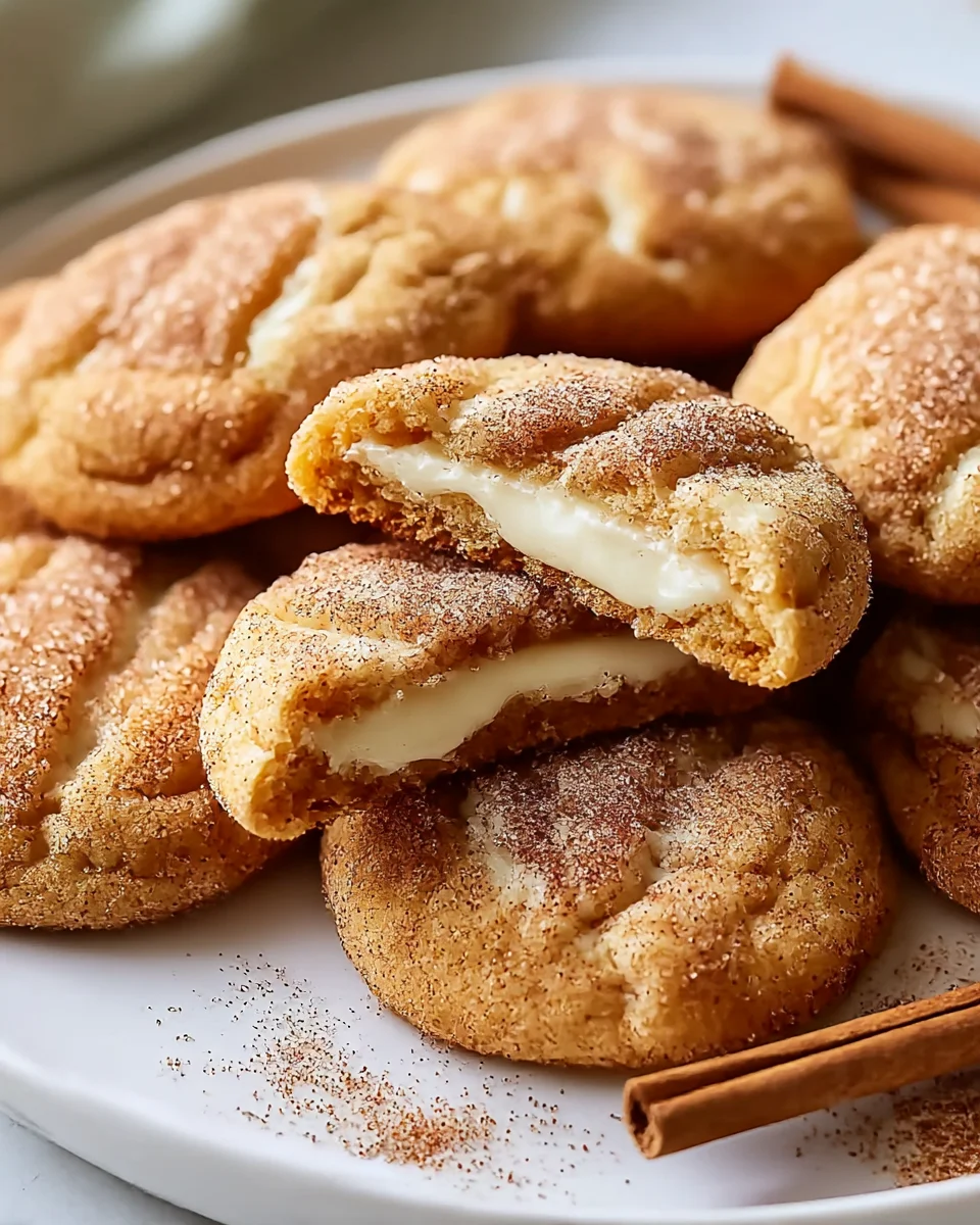 Delicious Cinnamon Cream Cheese Stuffed Cookies Recipe