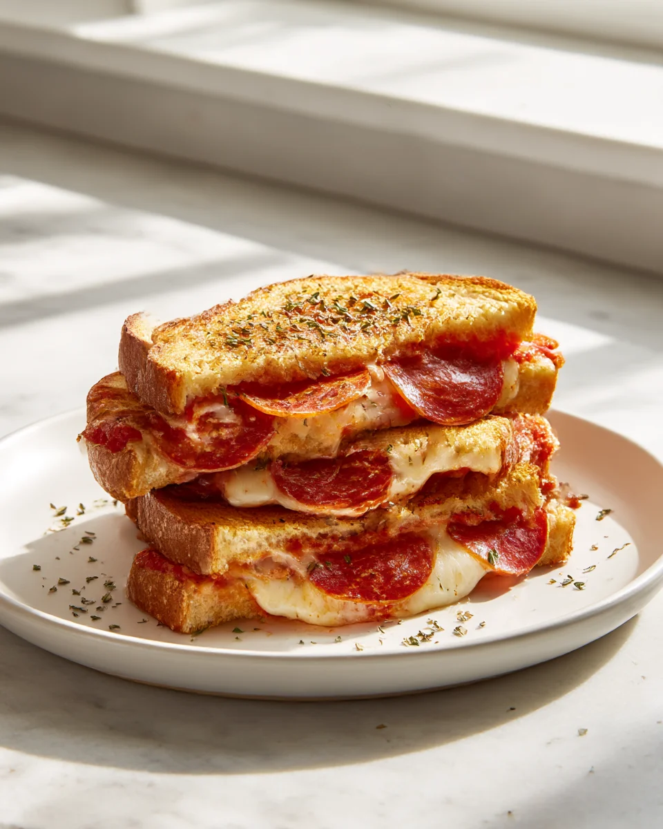 Pizza Grilled Cheese: The Ultimate Must-Try Recipe!