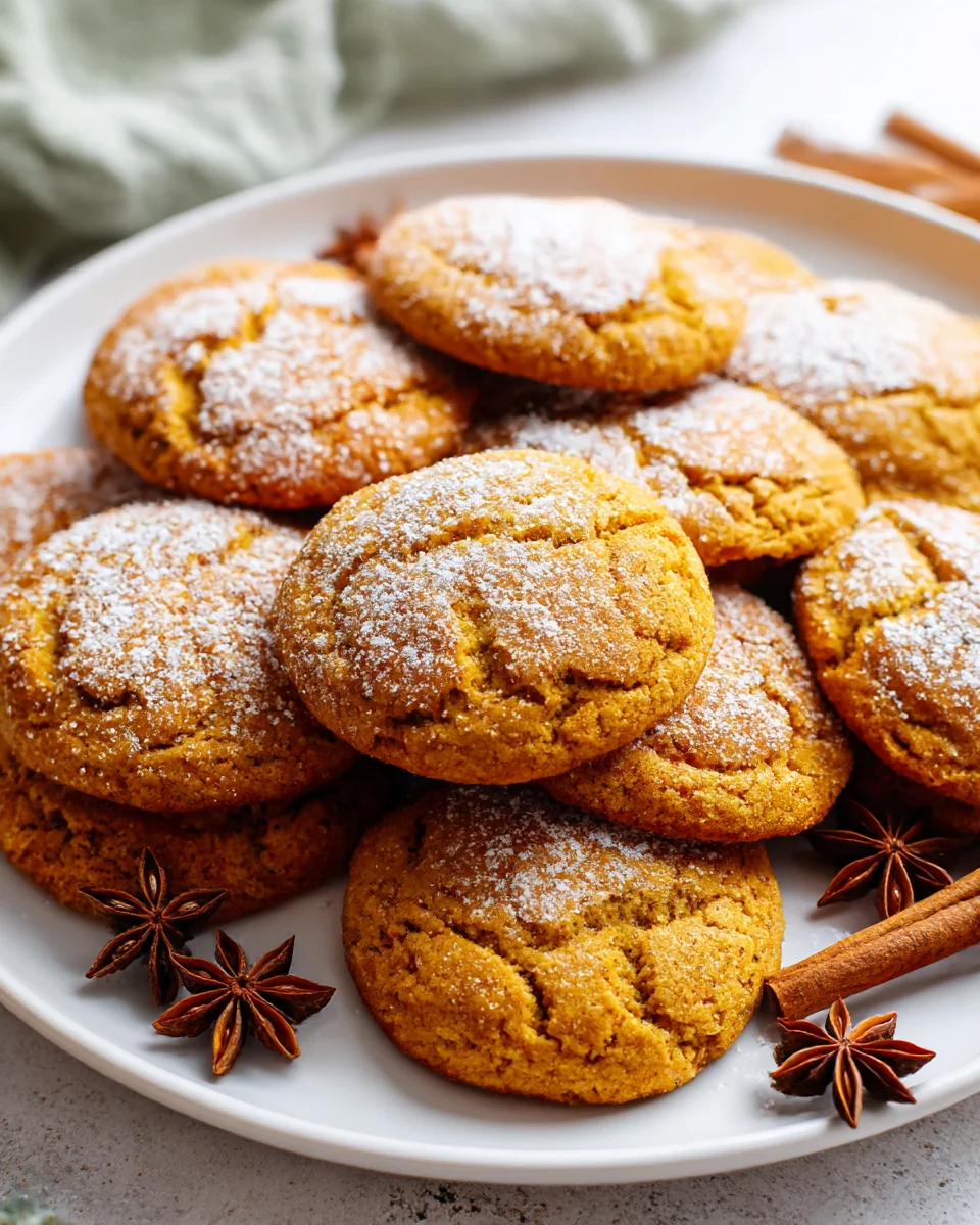 Easy Chewy Pumpkin Spice Cookies: Your New Favorite Fall Dessert