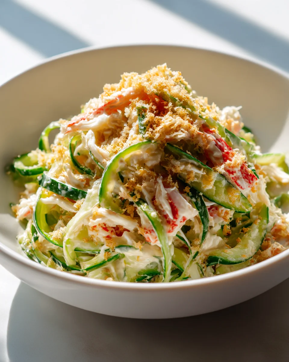 Crab Cucumber Salad Recipe: Quick, Fresh & Delicious!