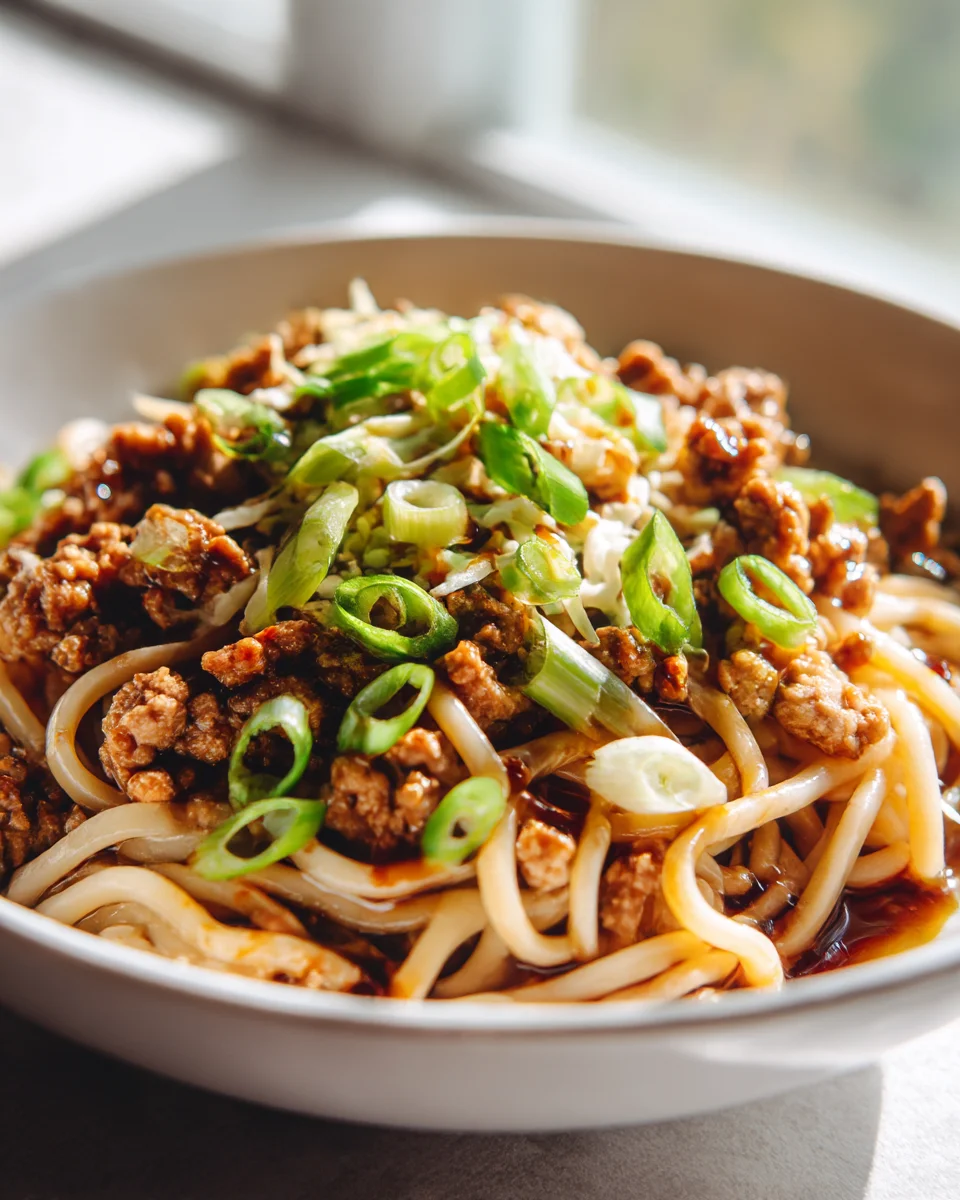 Easy Beef Potsticker Noodle Bowl Recipe: Quick & Delicious
