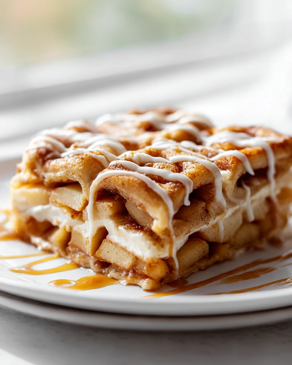Sweet Cinnamon Roll Apple Lasagna: Your New Favorite Dessert