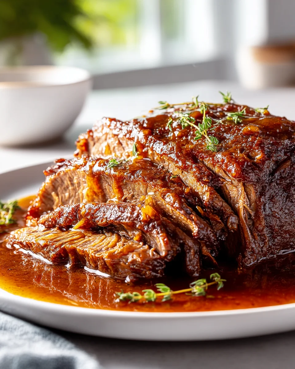 Tender Slow Cooked Beef Brisket Recipe for Ultimate Flavor