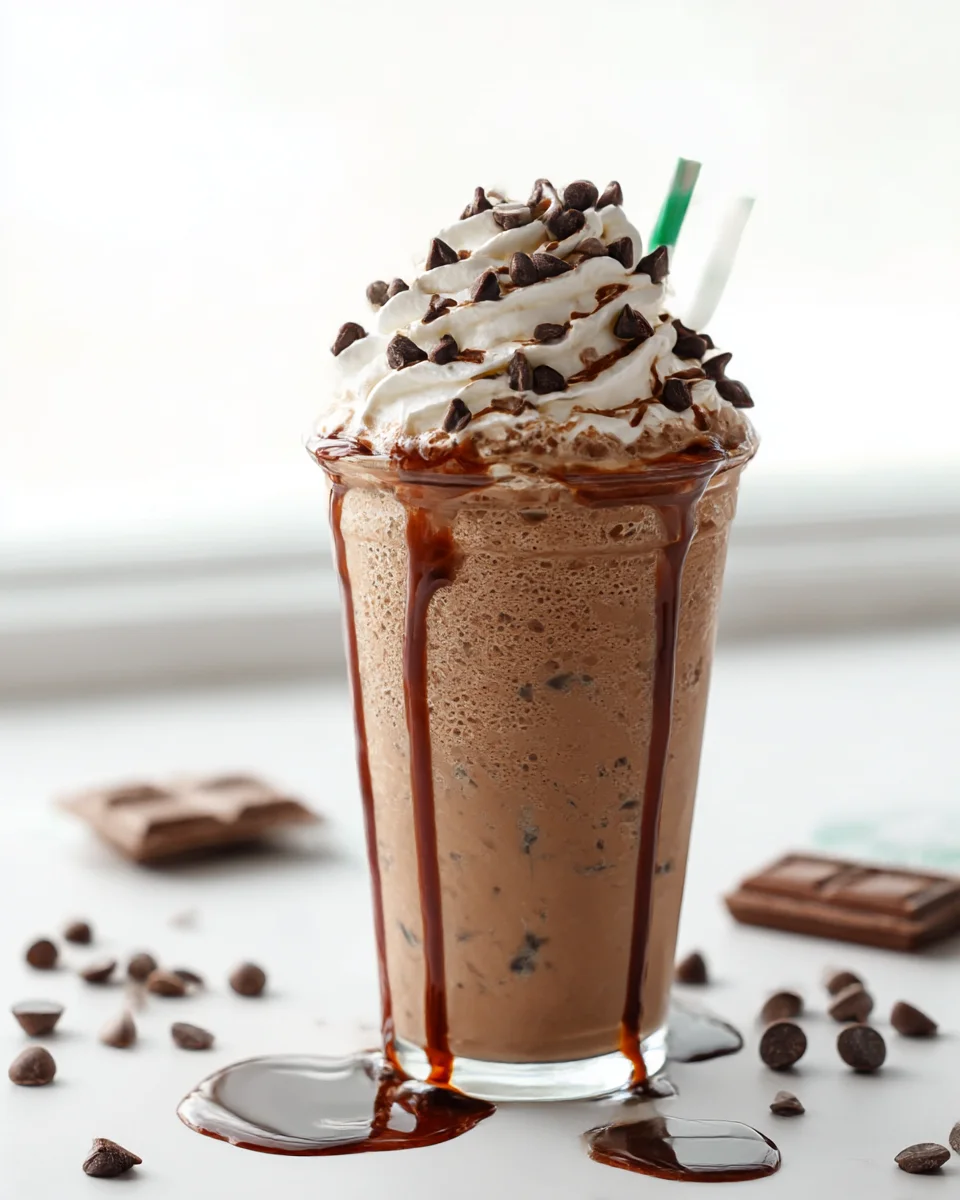 Delicious Chocolate Chip Frappe Tutorial for Coffee Lovers