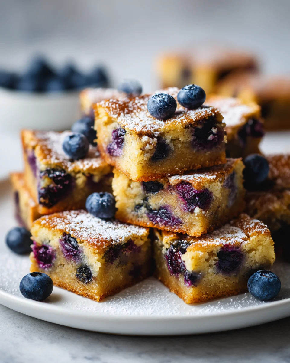 Blueberry Blondies Recipe: Chewy, Sweet & Easy Dessert