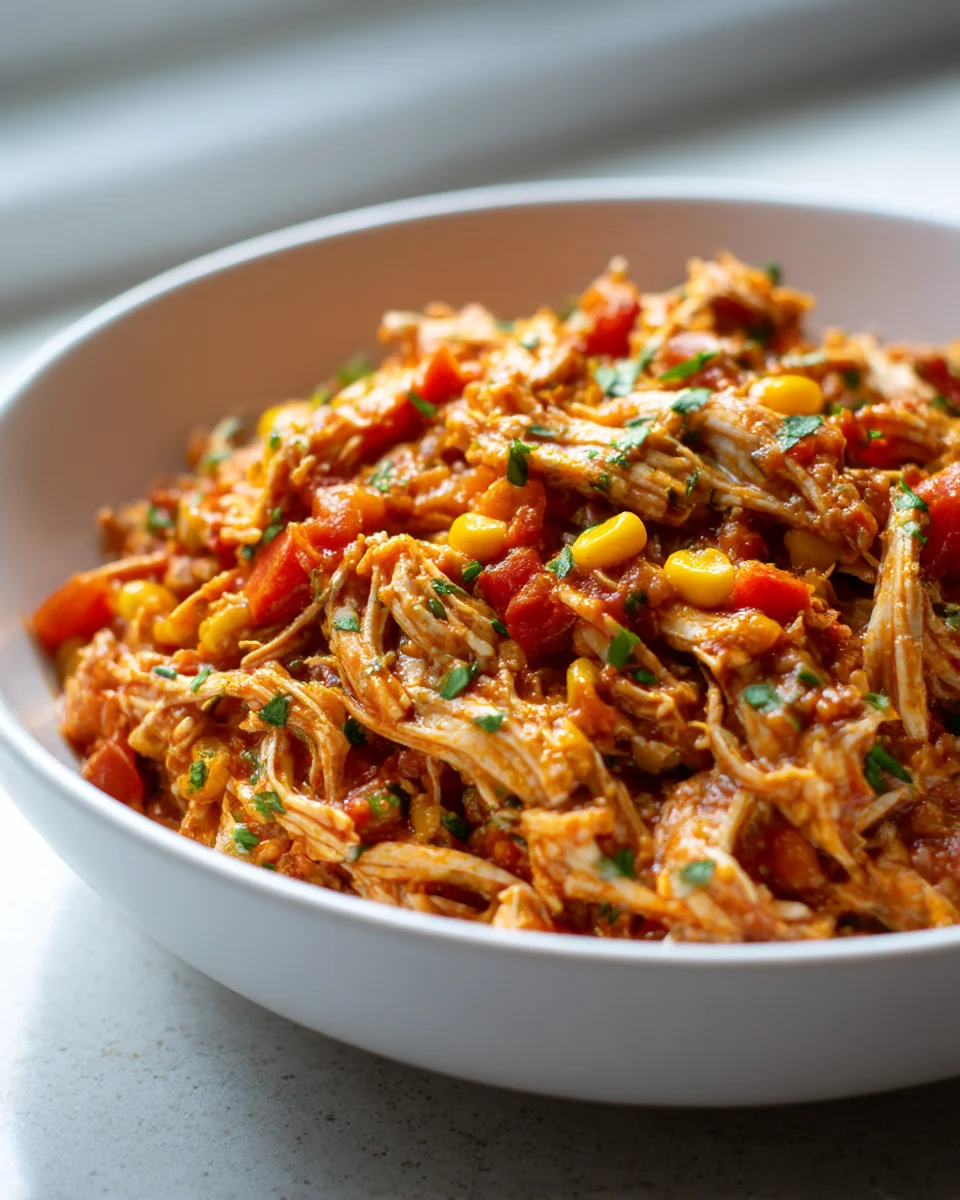 Delicious Slow Cooker Chicken Taco Filling Recipe for Easy Meals