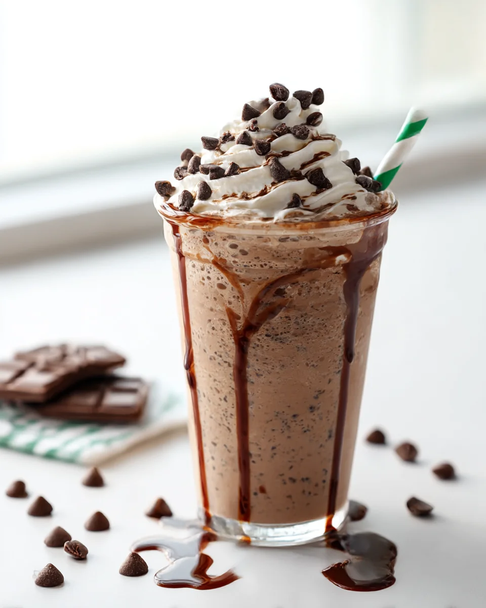 Delicious Chocolate Chip Frappe Tutorial for Coffee Lovers