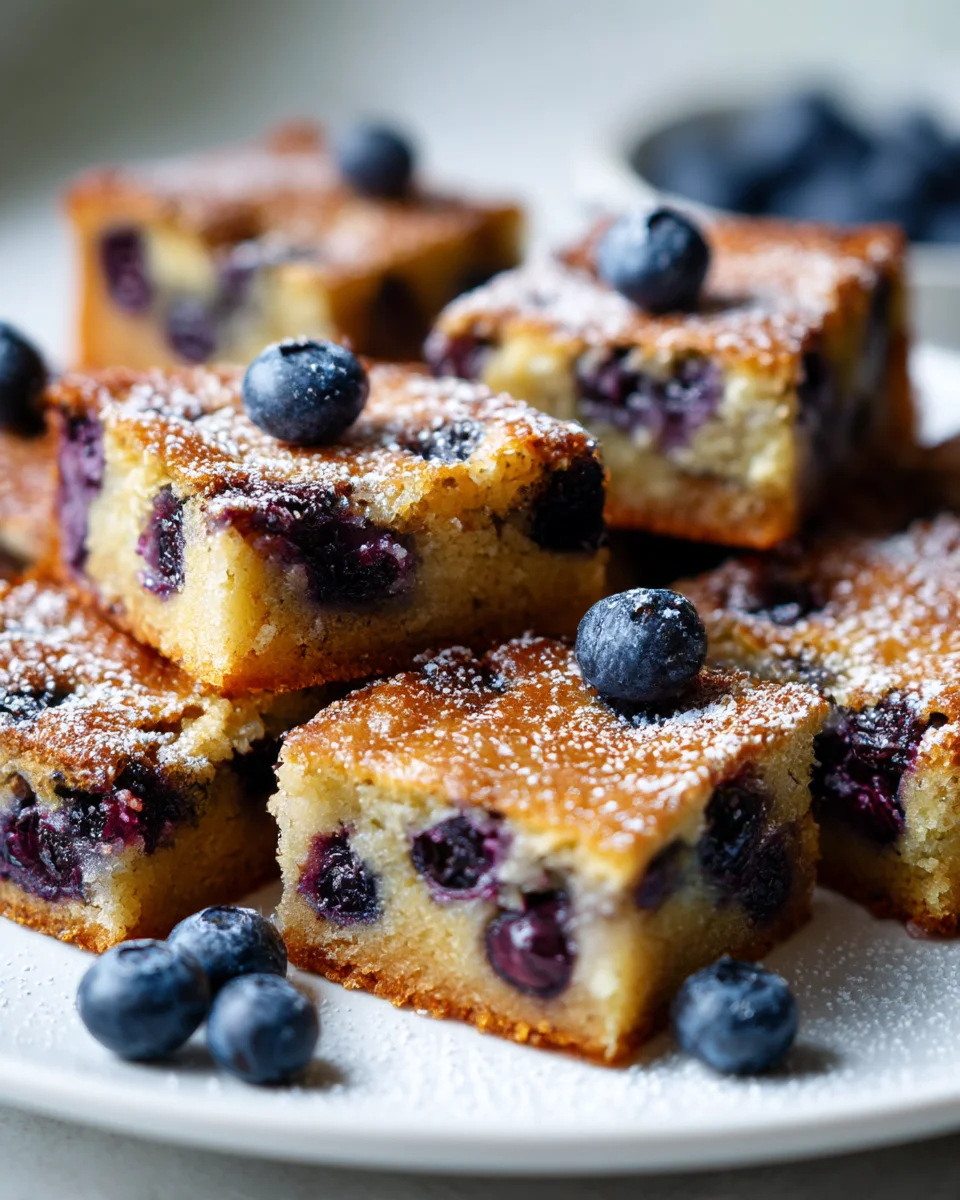 Blueberry Blondies Recipe: Chewy, Sweet & Easy Dessert