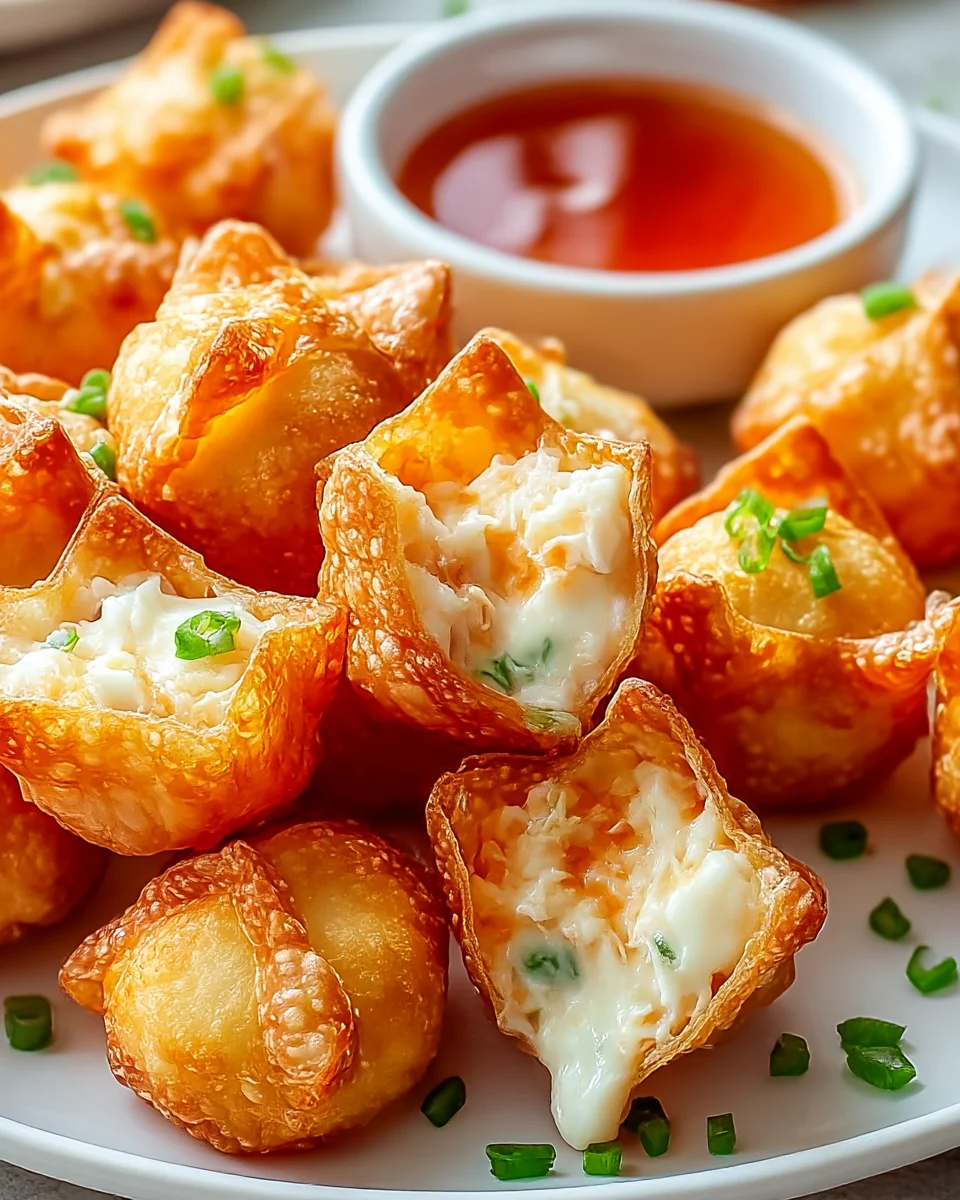 Crispy Crab Rangoon Bombs: Irresistible Snack Delight!