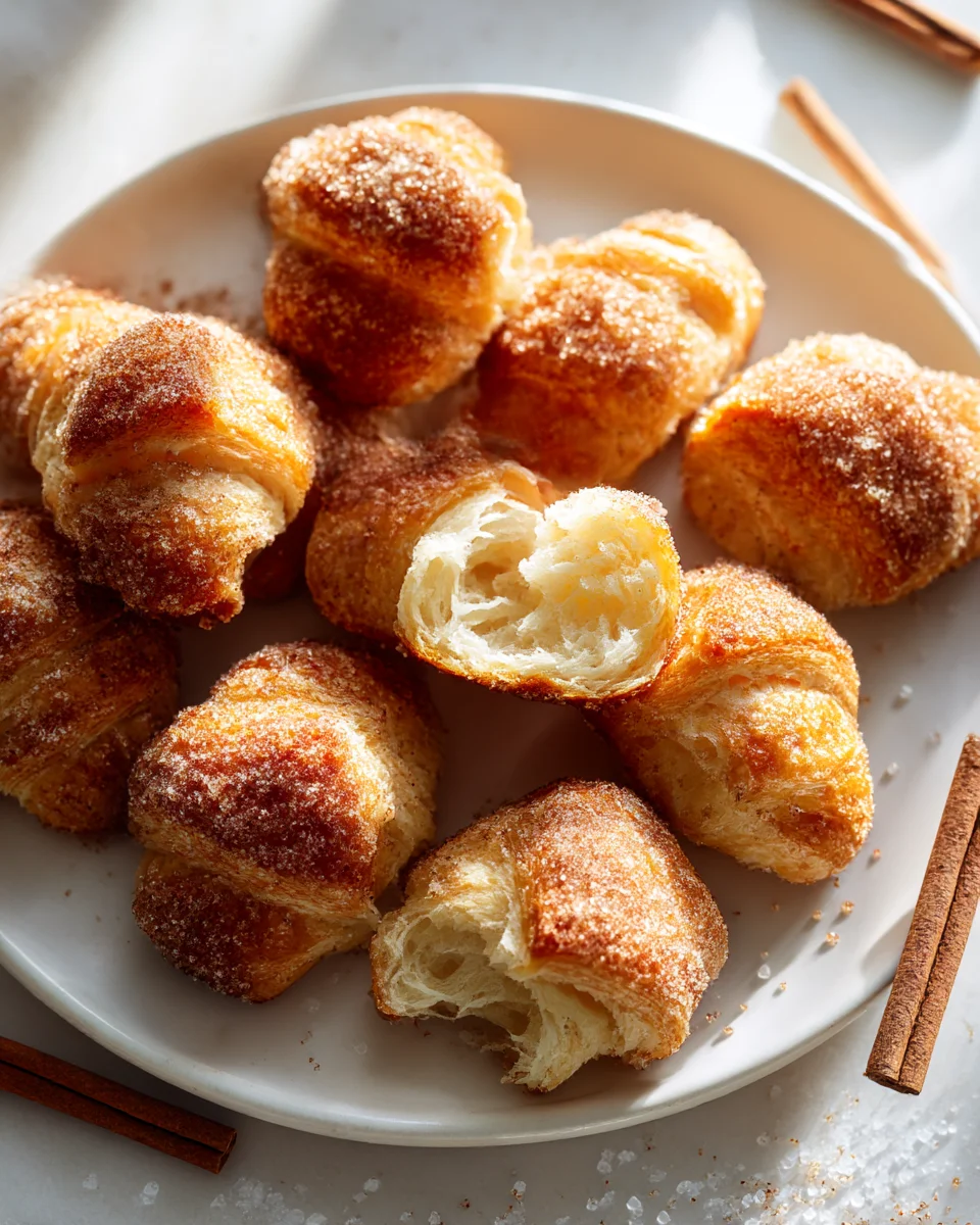 Cinnamon Sugar Croissant Bites: Easy Sweet Pull-Apart Treat