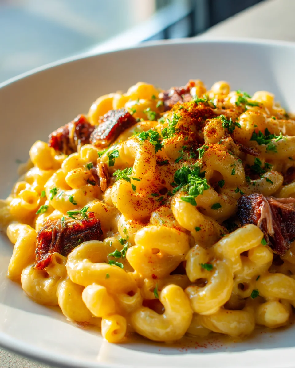 Best Cowboy BBQ Brisket Mac & Cheese: Loaded Comfort