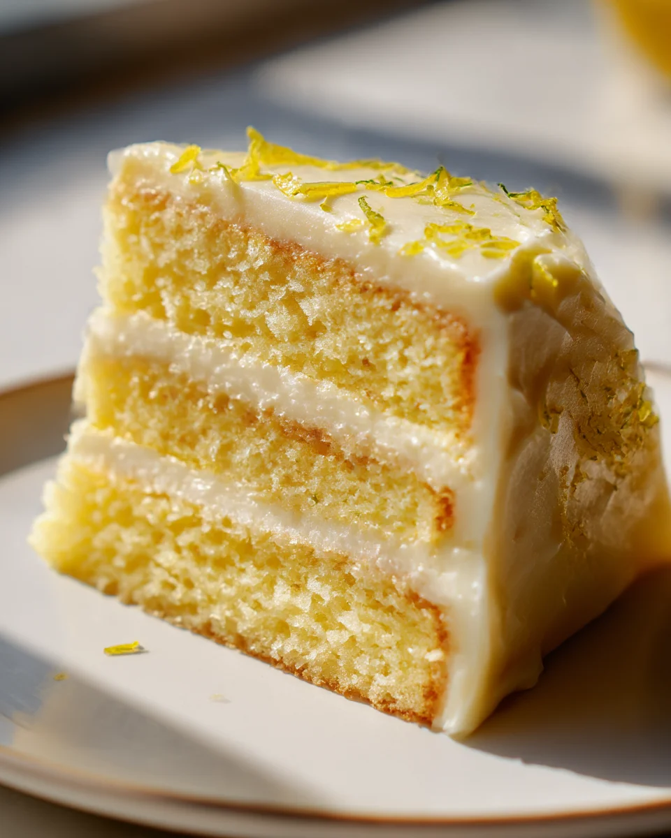 Luscious Lemon Layer Cake Recipe – Bright, Zesty & Crowd-Pleasing!