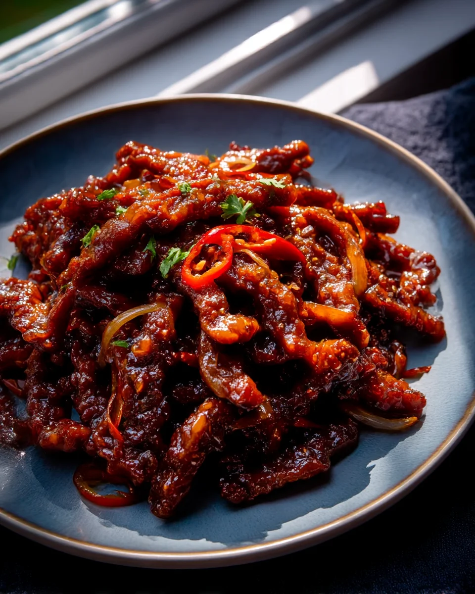 Crispy Chilli Beef Recipe: Spicy, Crunchy Delight at Home