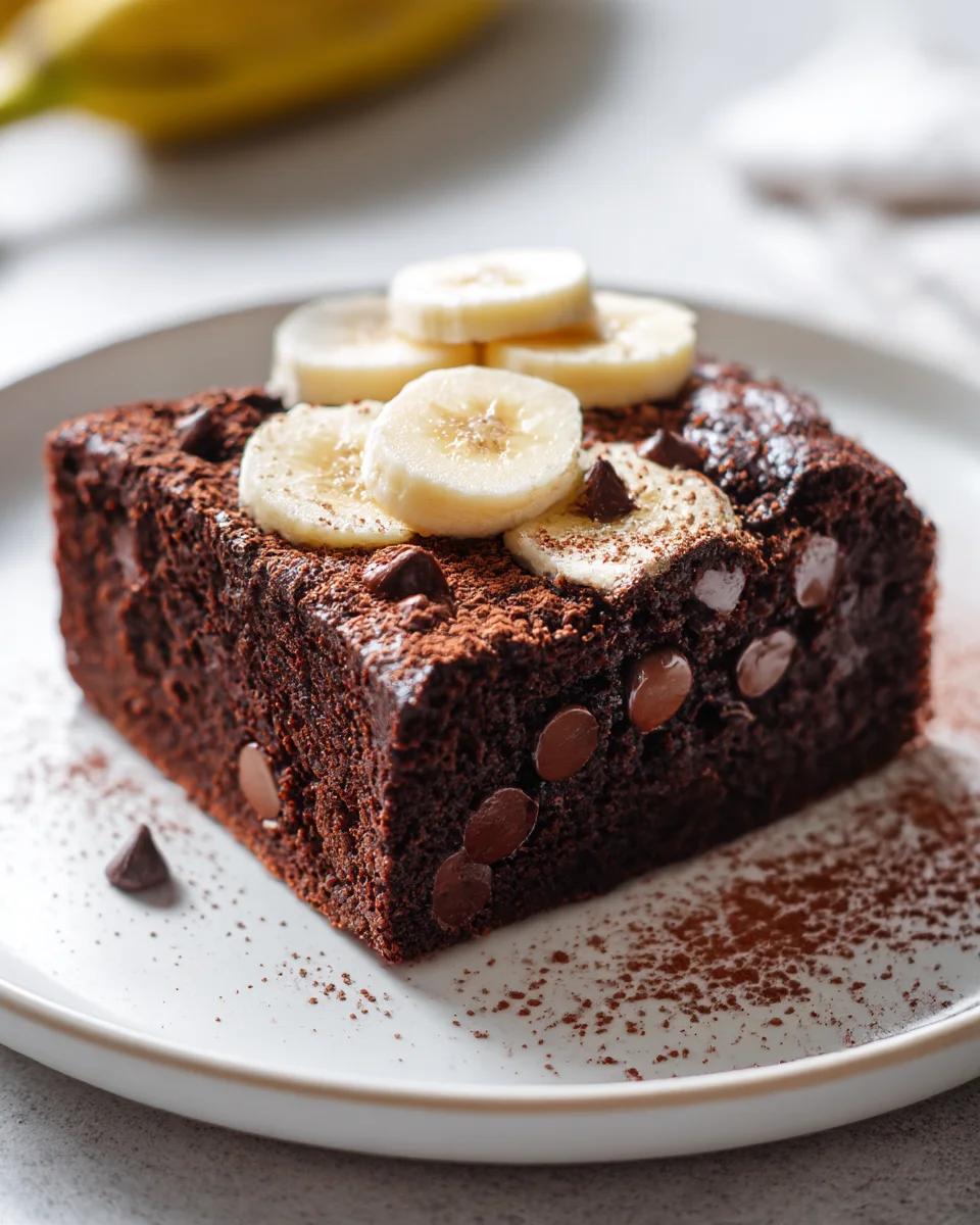 Healthy Chocolate Banana Bread: Guilt-Free & Super Easy!