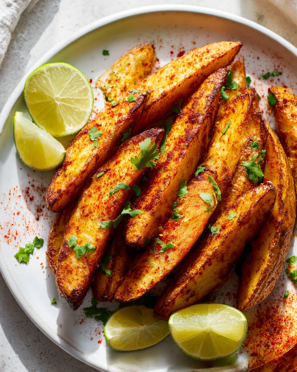 Chili Lime Potato Wedges: Zesty, Bold & Easy Recipe!