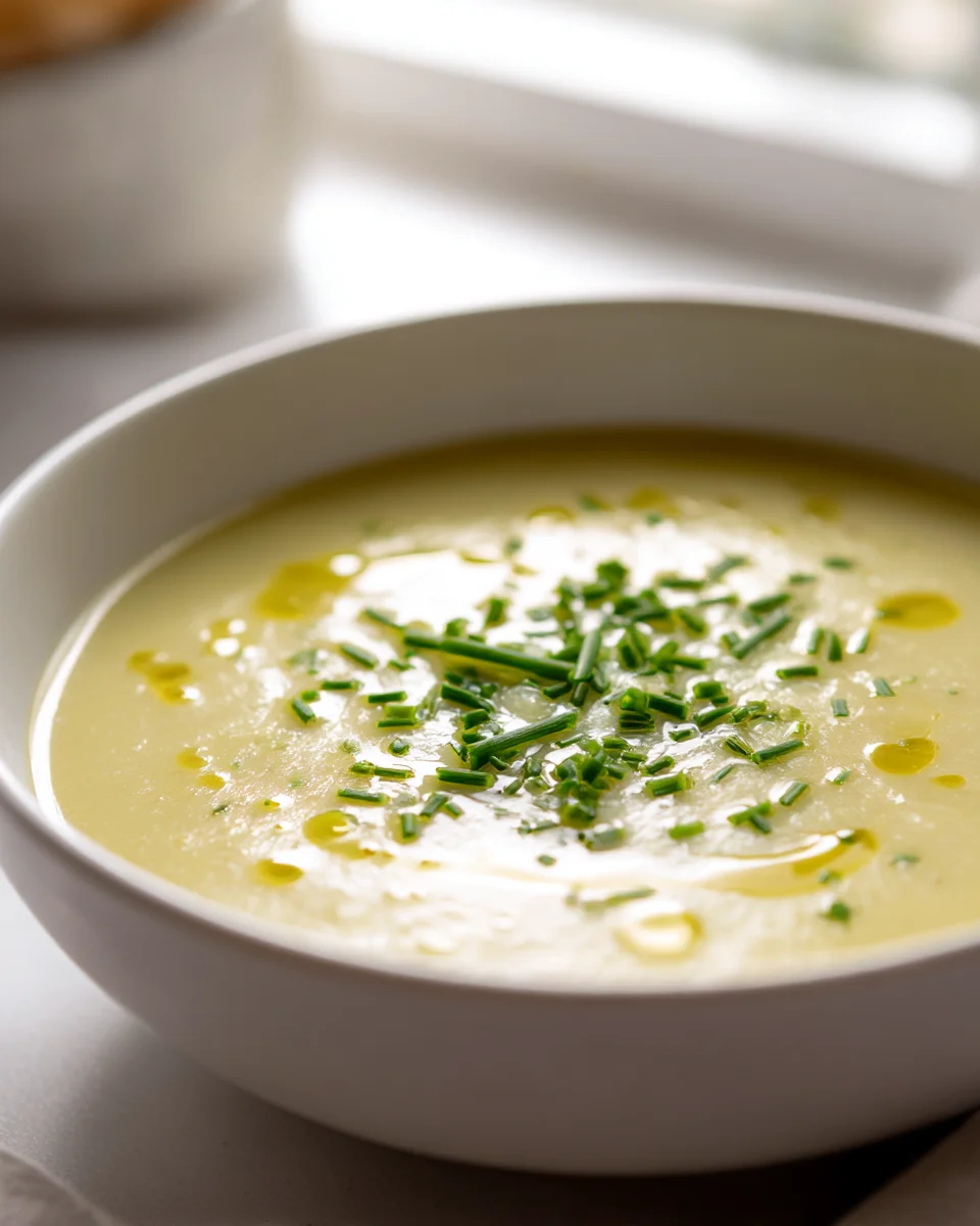 Classic French Potato Leek Soup Recipe - Comforting & Creamy