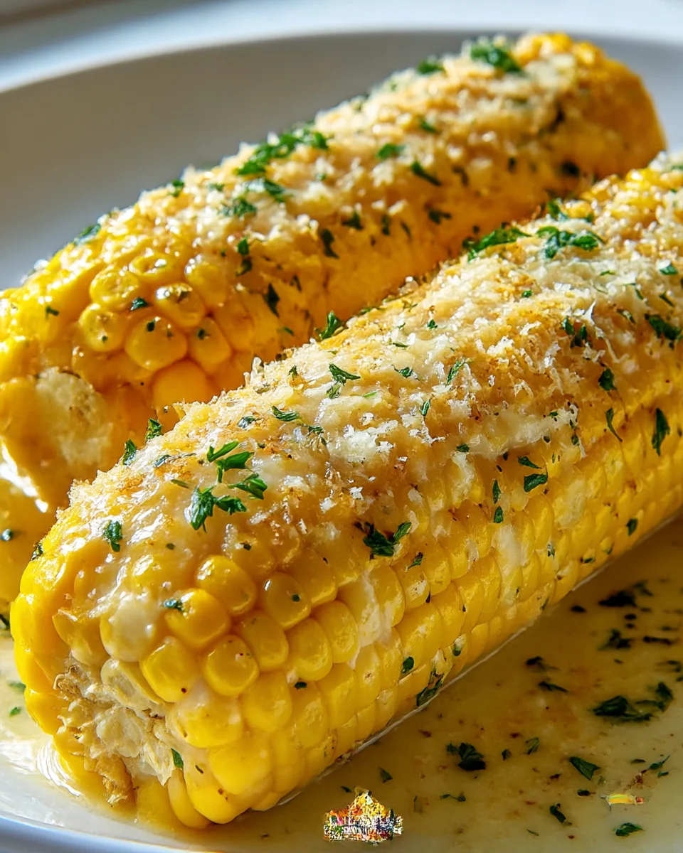 Delicious Garlic Parmesan Corn On The Cob Recipe to Try!