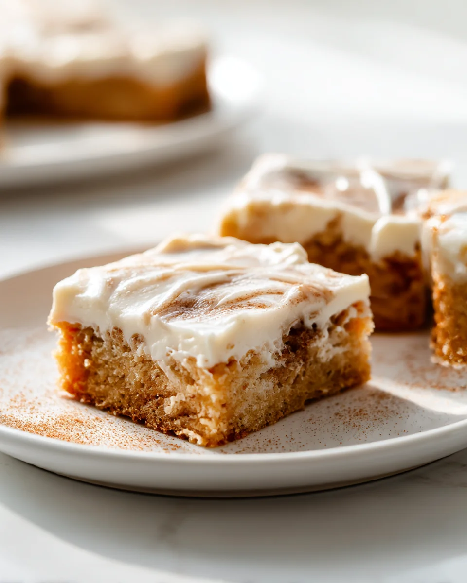Cinnamon Roll Bars Recipe: Sweet & Sticky Blissful Treat