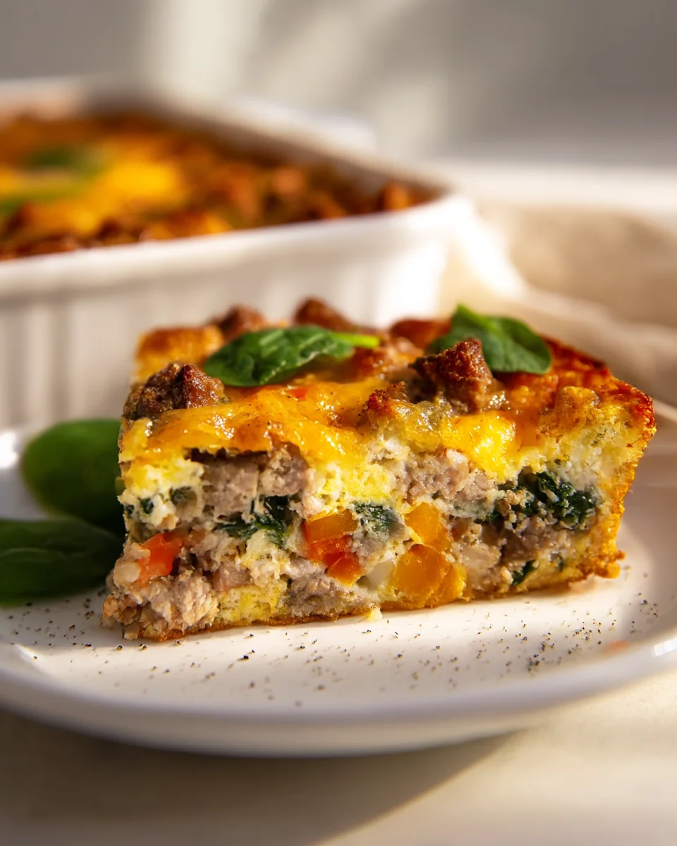 Delicious Beef Sausage and Egg Casserole Recipe to Try!