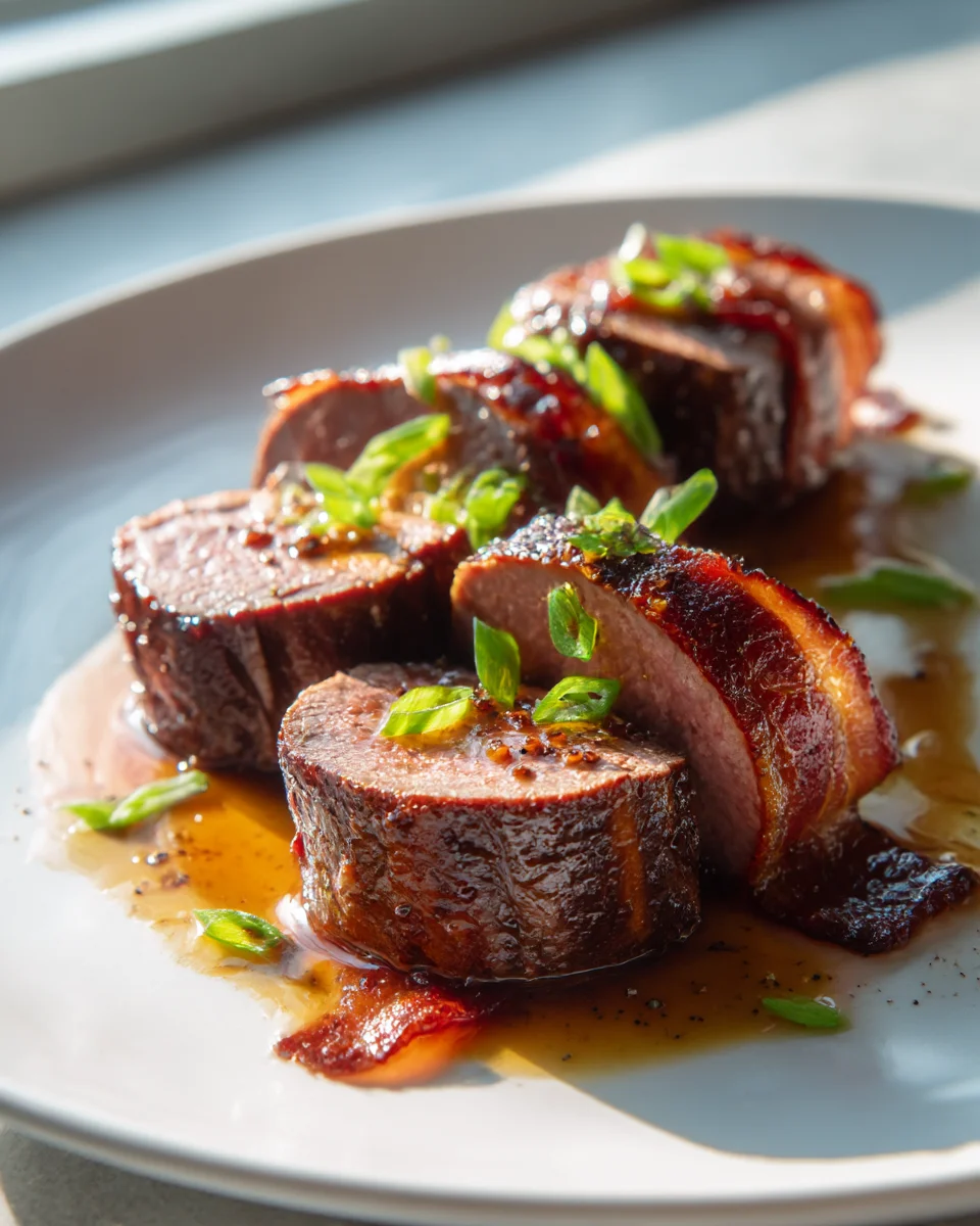 Spicy Brown Sugar Beef Bacon Tenderloin Recipe to Savor
