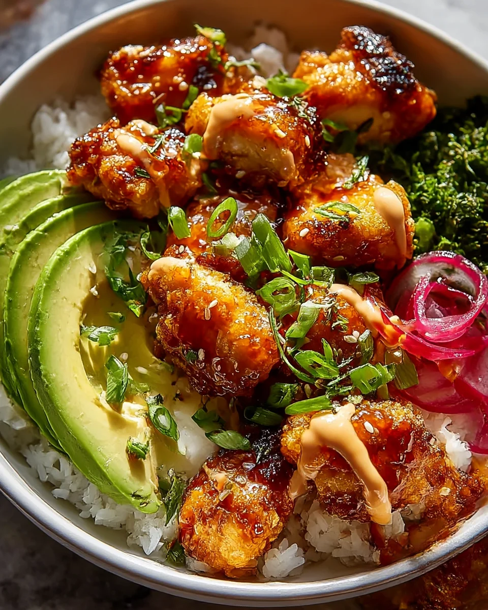Delicious Hot Honey Chicken Bowl Recipe for a Quick Meal