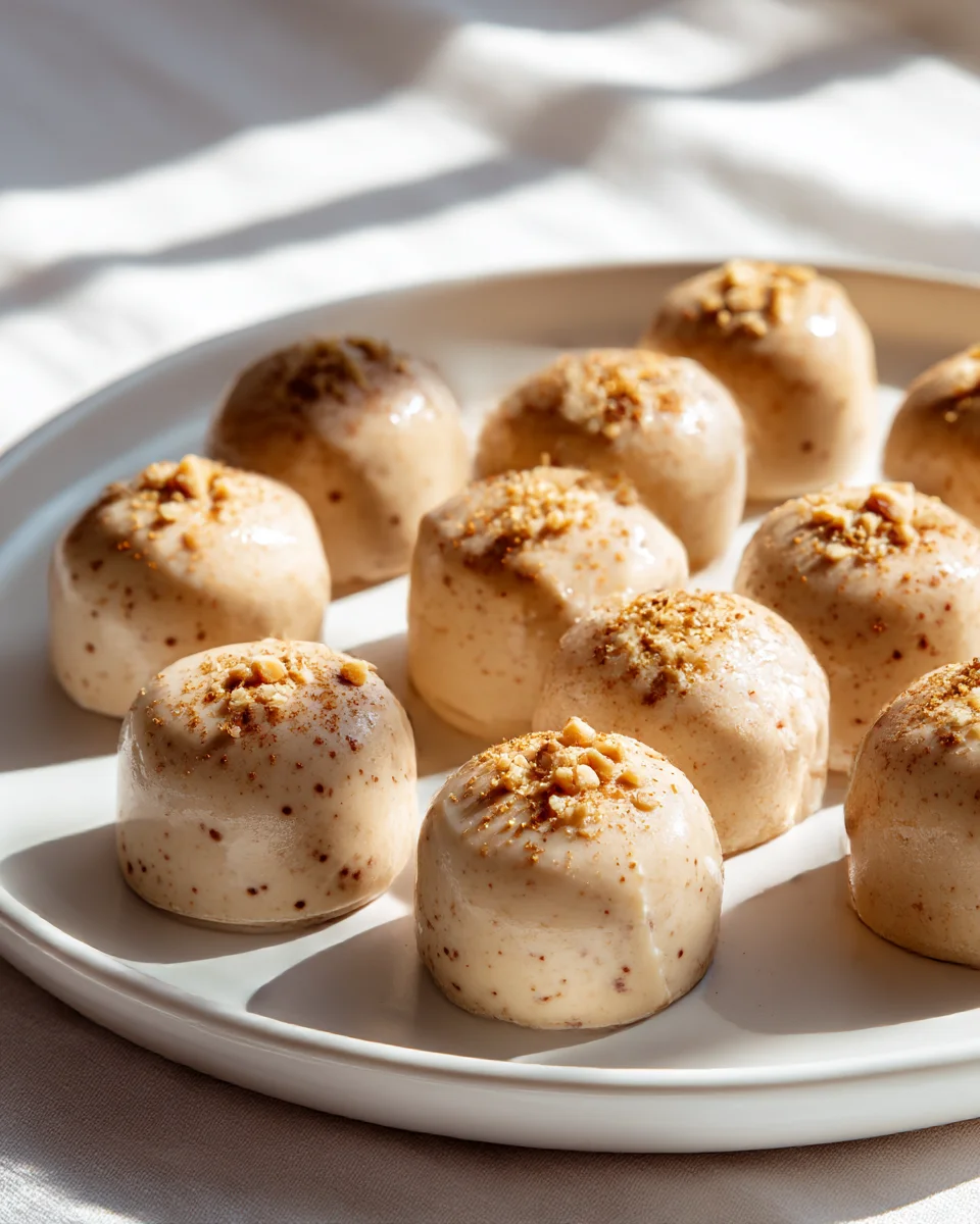 Frozen Cinnamon Peanut Butter Yogurt Bites: A Delicious Treat!