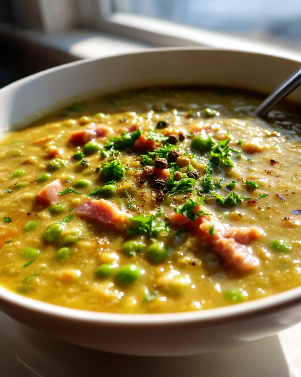 Delicious Split Pea and Beef Ham Soup Recipe for Comfort Food