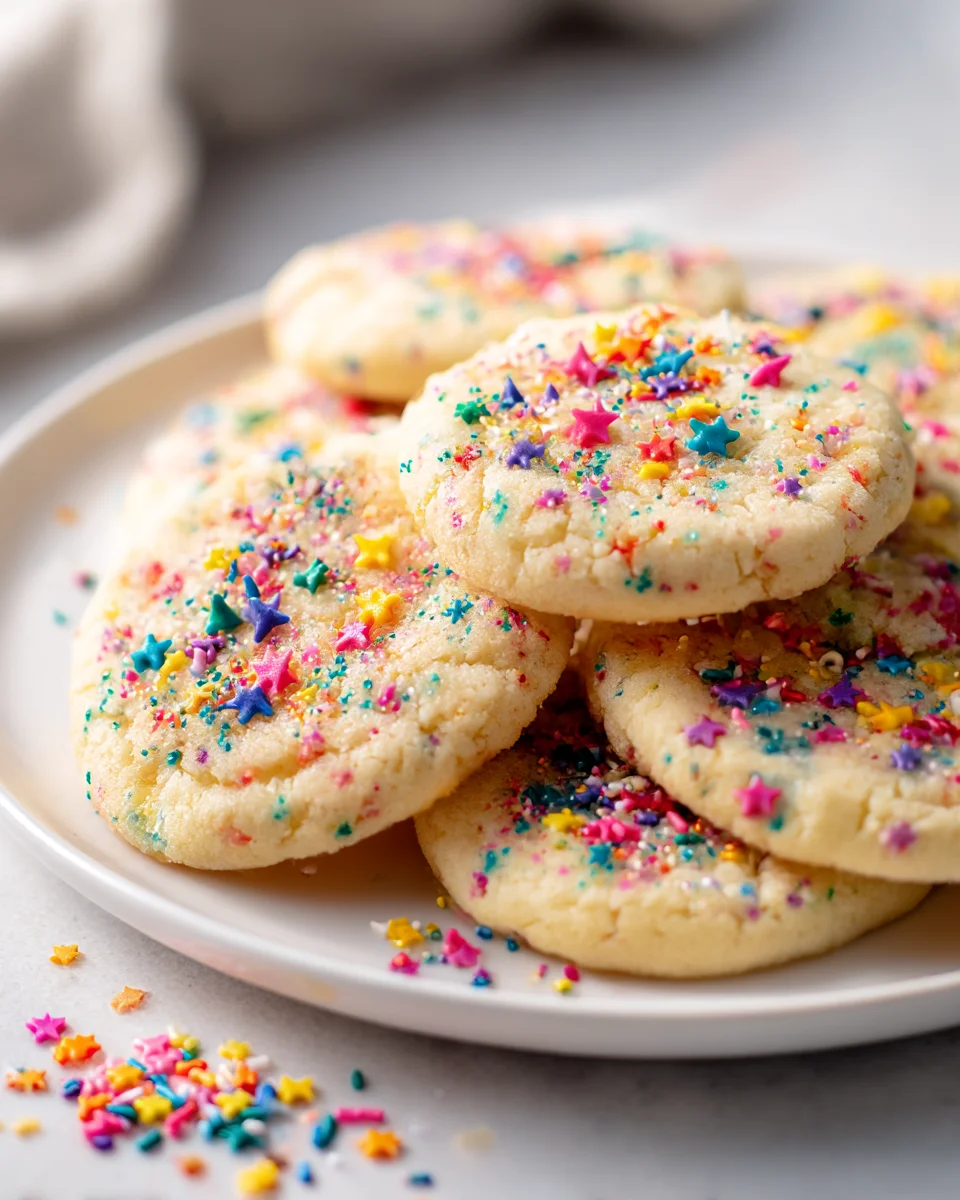 Confetti Graduation Sugar Cookies