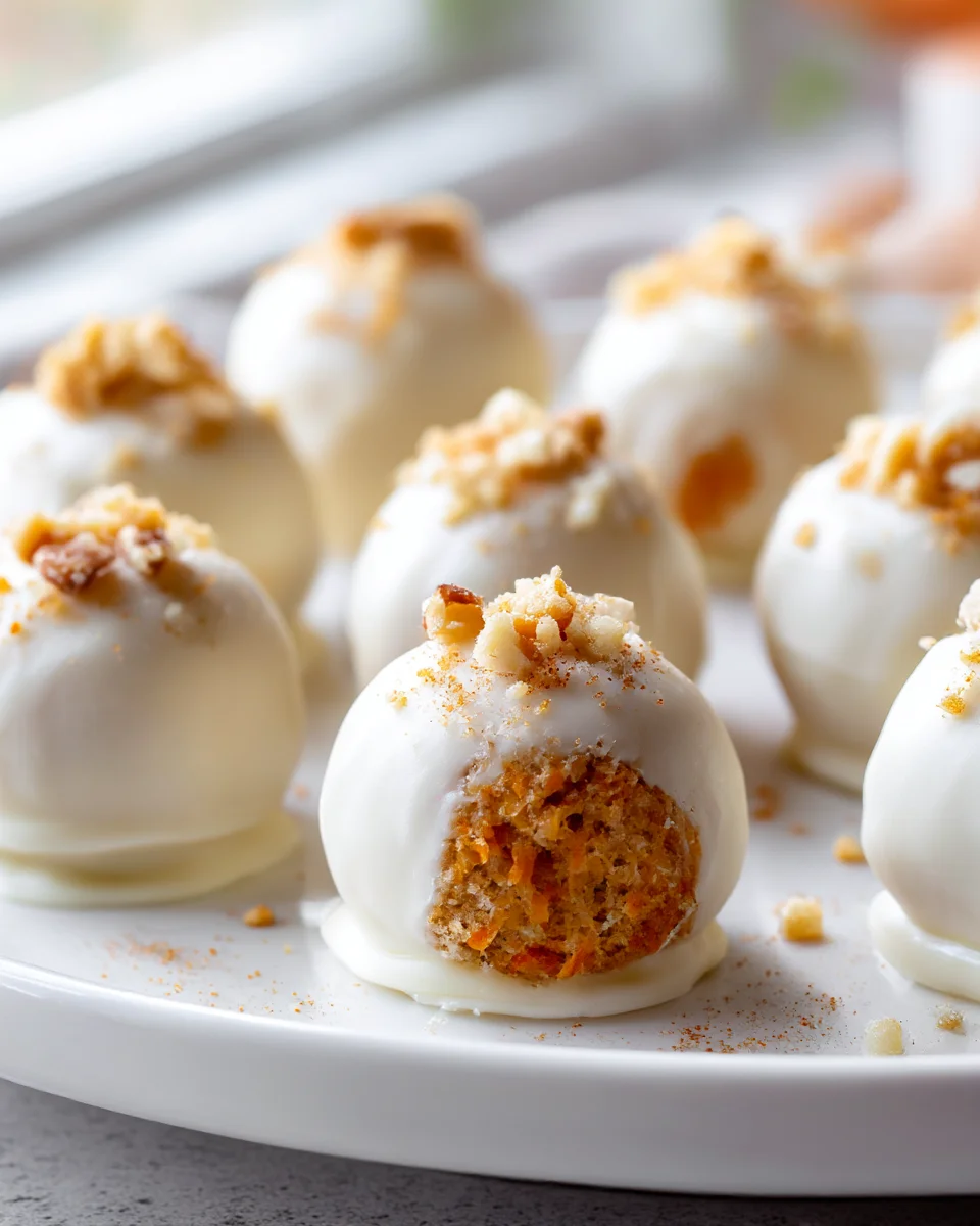 Delicious Carrot Cake Mini Pops Recipe for Sweet Treats