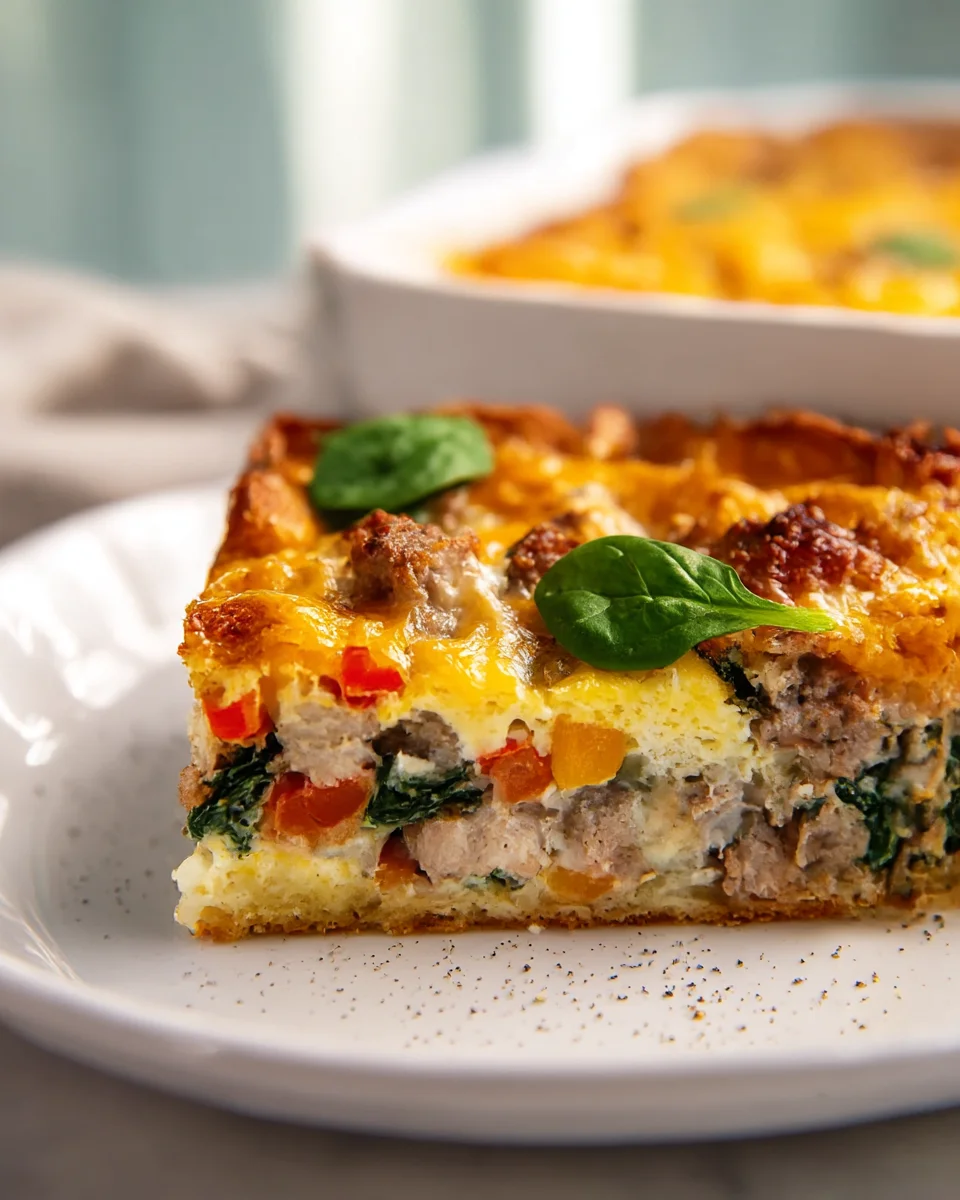 Delicious Beef Sausage and Egg Casserole Recipe to Try!