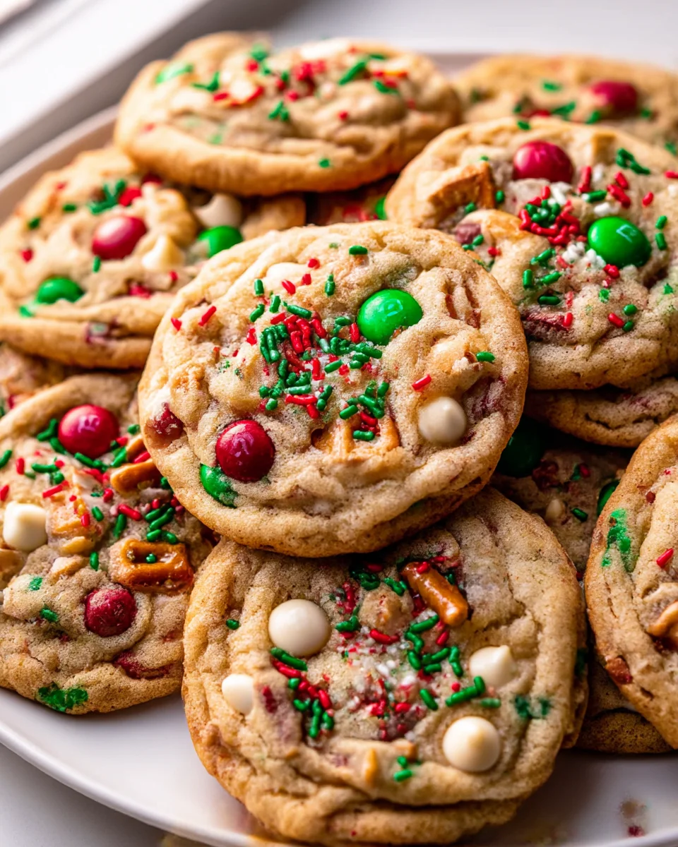 Delicious Christmas Kitchen Sink Cookies Recipe for the Holidays