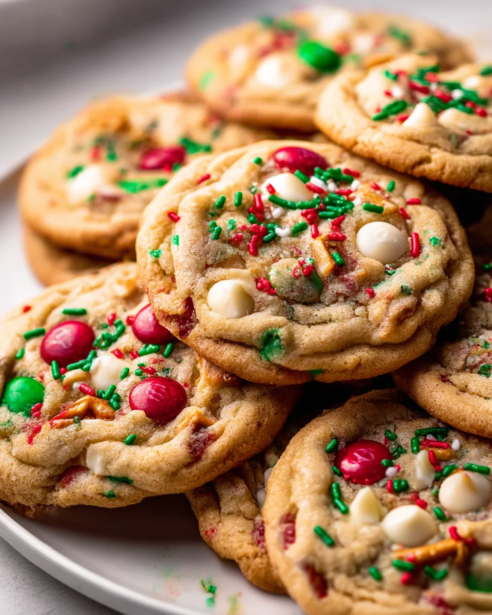 Delicious Christmas Kitchen Sink Cookies Recipe for the Holidays