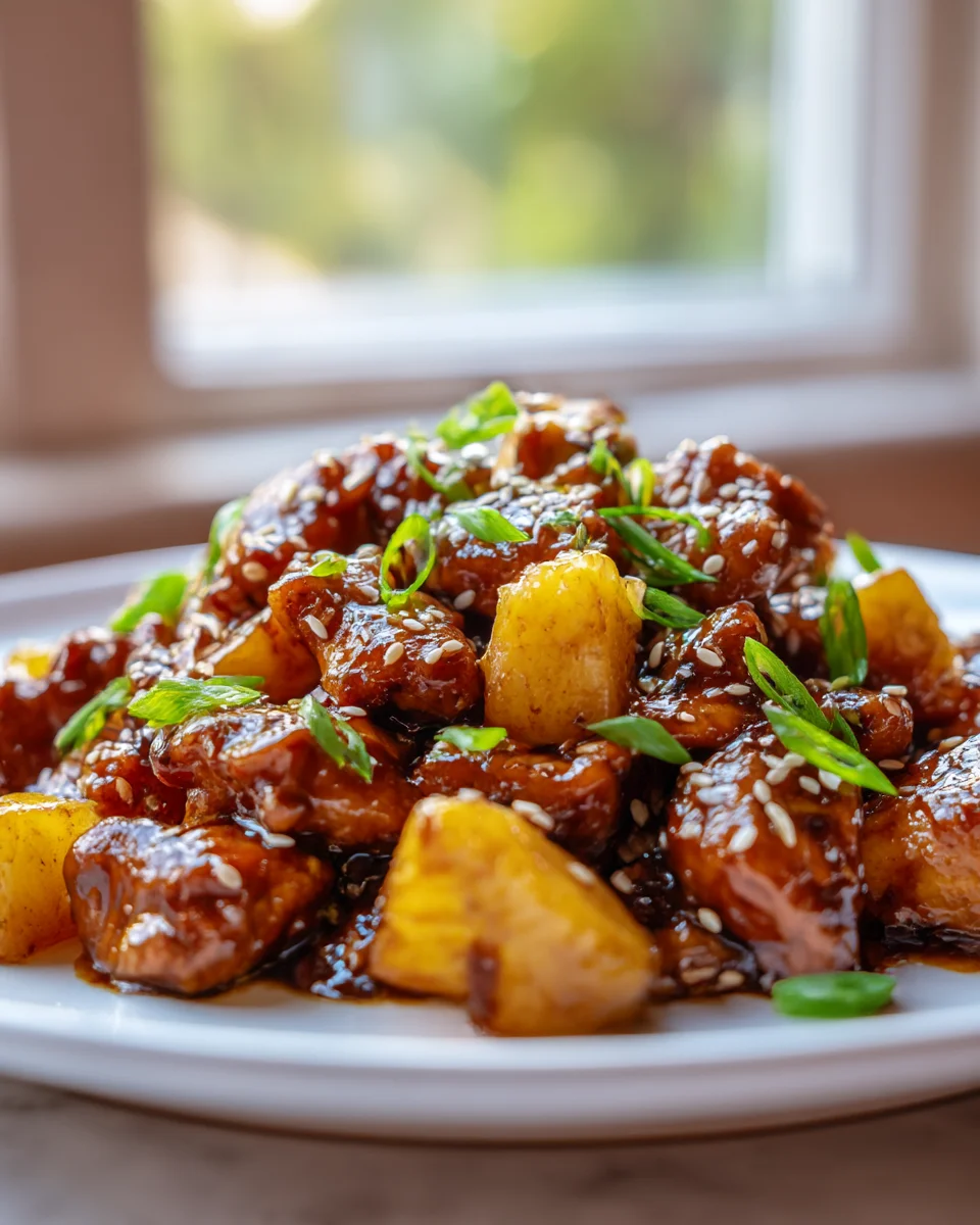 Dump And Go Pineapple Garlic Teriyaki Chicken Recipe Delight