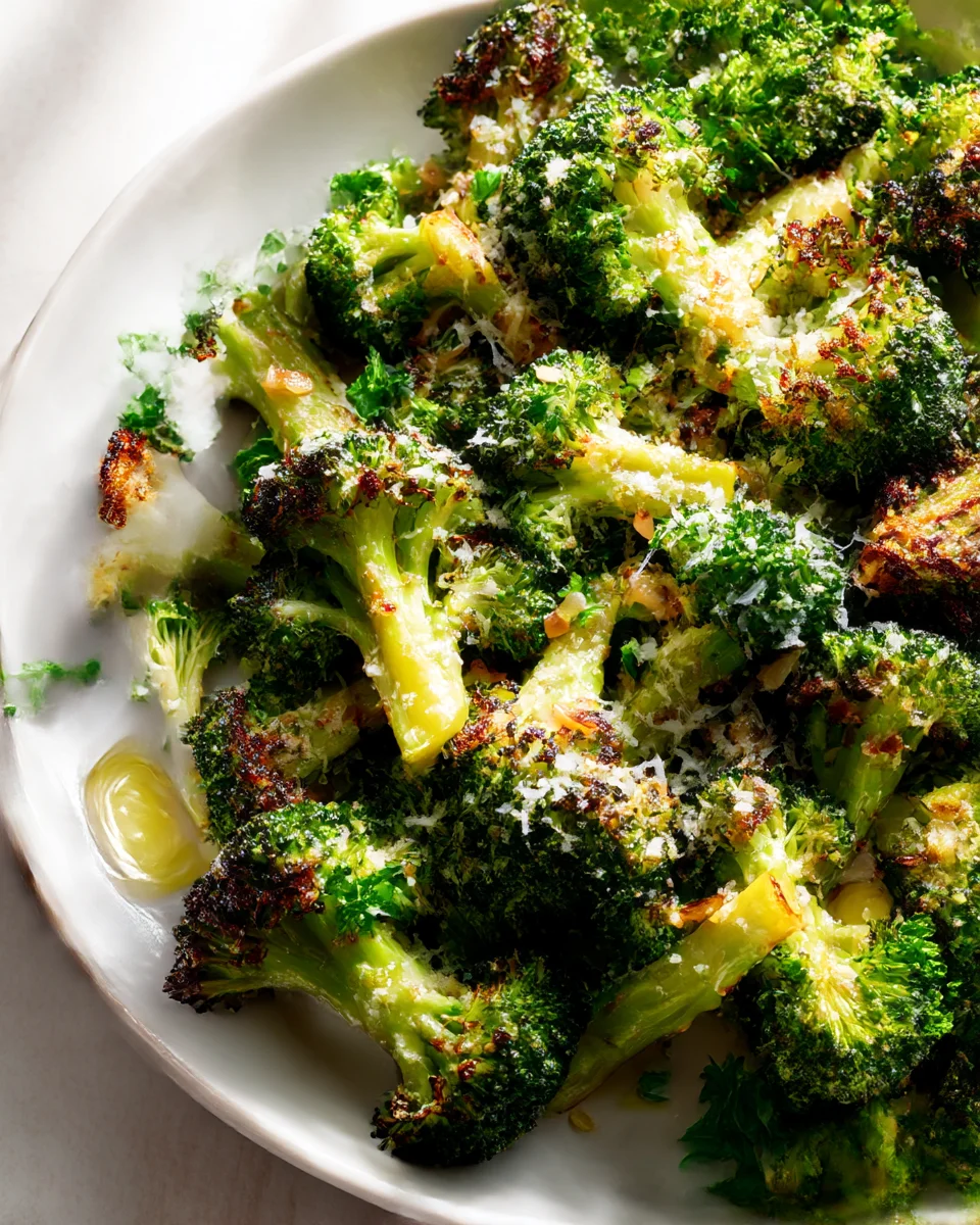 Roasted Garlic Parmesan Broccoli: Easy & Delicious Side Dish