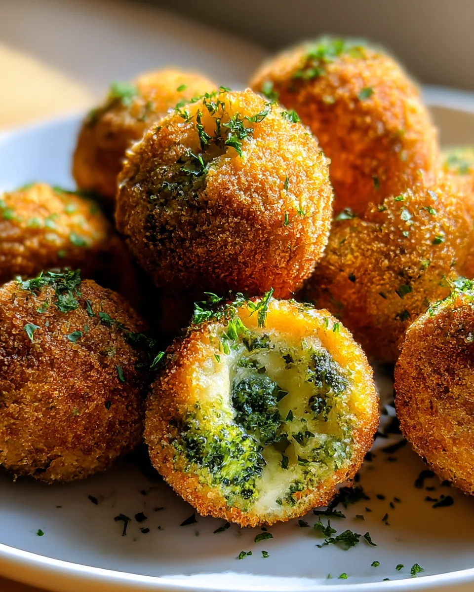 Crispy Broccoli Cheese Balls Recipe for a Delicious Snack