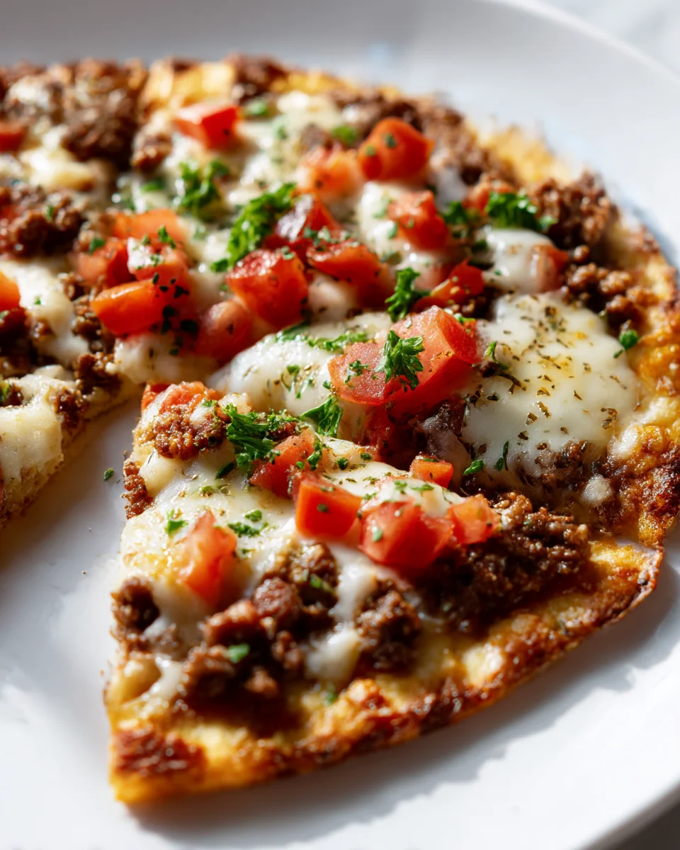 Hobo Beef Flatbread Pizza
