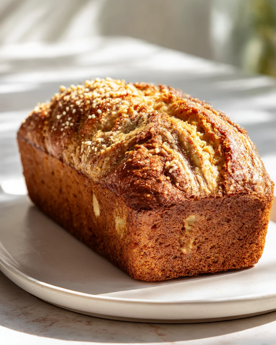 Delicious Peanut Butter Swirl Banana Bread Recipe to Try!